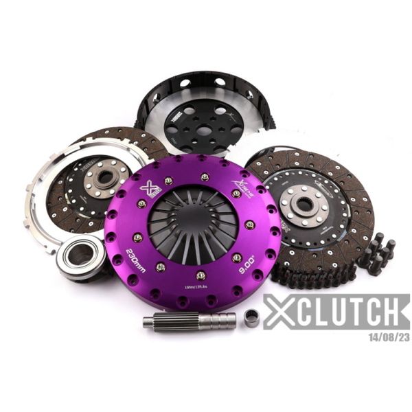 【USA在庫あり】 XClutch 06年-07年 マツダ マツダスピード 3 2.3L Turbo 9in Twin Solid オーガニック クラッチキット xclXKMZ23530-2G JP店