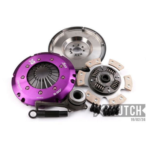 【USA在庫あり】 XClutch 08年-09年 アウディ A3 Sportback 2.0L ステージ2R Extra HD Sprung Ceramic クラッチキット xclXKVW24698-1R JP店