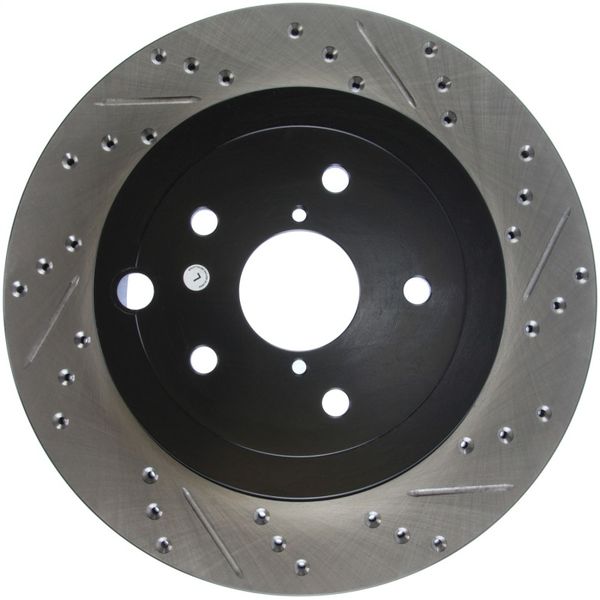 【USA在庫あり】 StopTech 08年- スバル STI Will Not Fit 05年-07年 スリット＆ドリルド Sport ブレーキローター sto127.47030L JP店