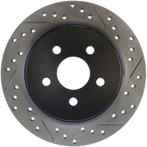 【USA在庫あり】 StopTech 03年-09年 Chrysler PTCruiser Tur/03年-05年 Dodge Neon SRT-4 リア 左スリット＆ドリルド ローター sto127.63054L JP店