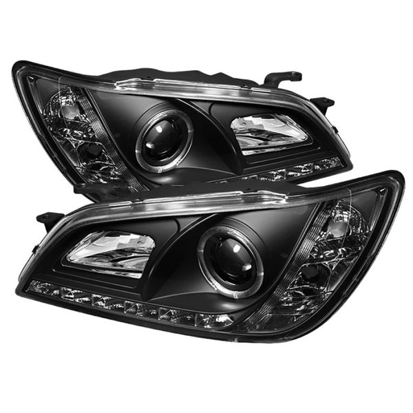 【USA在庫あり】 Spyder Lexus IS300 01年-05年 プロジェクター ヘッドライト Xenon/HID - LED Halo DRL ブラック PRO-YD-LIS01-HID-DRL-BK spy5029898 JP店 53,474円