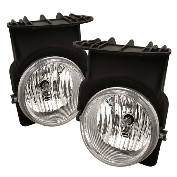 【USA在庫あり】 Spyder GMC Sierra 1500/2500 03年-06年/Sierra 1500HD/2500HD 03年-06年 OEM フォグライトwo/スイッチ クリア spy5020857 JP店