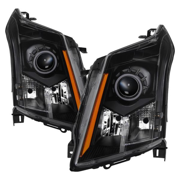 【USA在庫あり】 Spyder Xtune Cadillac SRX 10年-14年 OE Style Halogen ヘッドライト ブラック HD-JH-CSRX11-AM-BK spy9938917 JP店