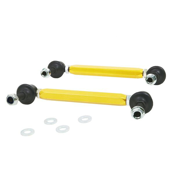 【USA在庫あり】 Whiteline Universal Swaybar Link キット-Heavy Duty Adj Steel Ball w/ 10mm Ball/Ball whlKLC140-195 JP店