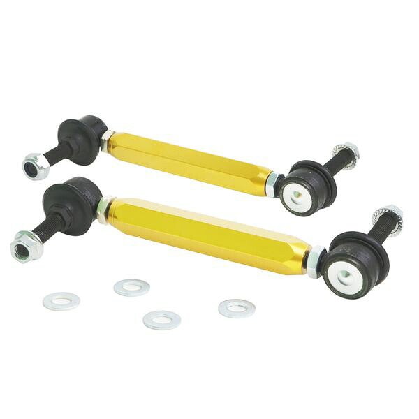 【USA在庫あり】 Whiteline Universal Swaybar Link Kit-Heavy Duty アジャスタブル ボールジョイント whlKLC140-215 JP店