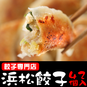 浜松の有名店　浜松餃子42個セット(冷凍)★焼き方レシピ付です★