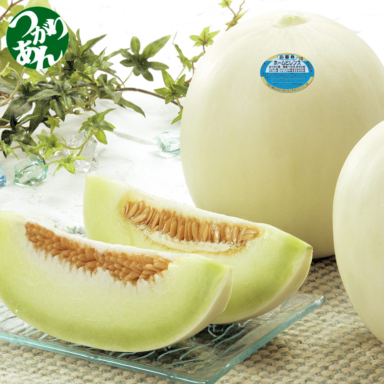 《予約／7月上旬～》つがりあんメロン 青森県産 ホームビレンス 約8kg 5～6玉 （秀品） 送料無料【7月4日～7月23日前後に発送】日持ち良い メロン 青森 つがりあん ギフト お見舞い 最 高級 お取り寄せ 通販 青森 2025 弘果 販売 おすすめ 人気 お中元 御中元 夏 ギフト 弘果