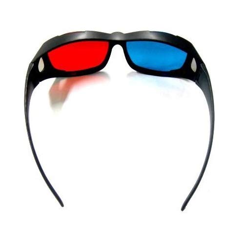 市場 3dメガネ サングラス アナグリフ かけられる 立体 眼鏡の上から 赤青