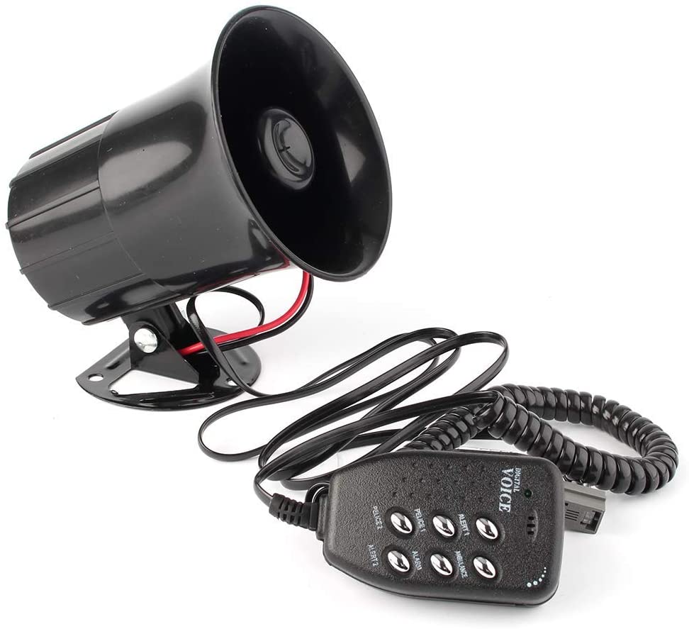 楽天市場 車 バイク 12v用 サイレンホーン 6種サウンド内蔵 サイレン拡声器 大音量 警告音 ラウドスピーカー 送料無料 一部地域を除く Hiro Land
