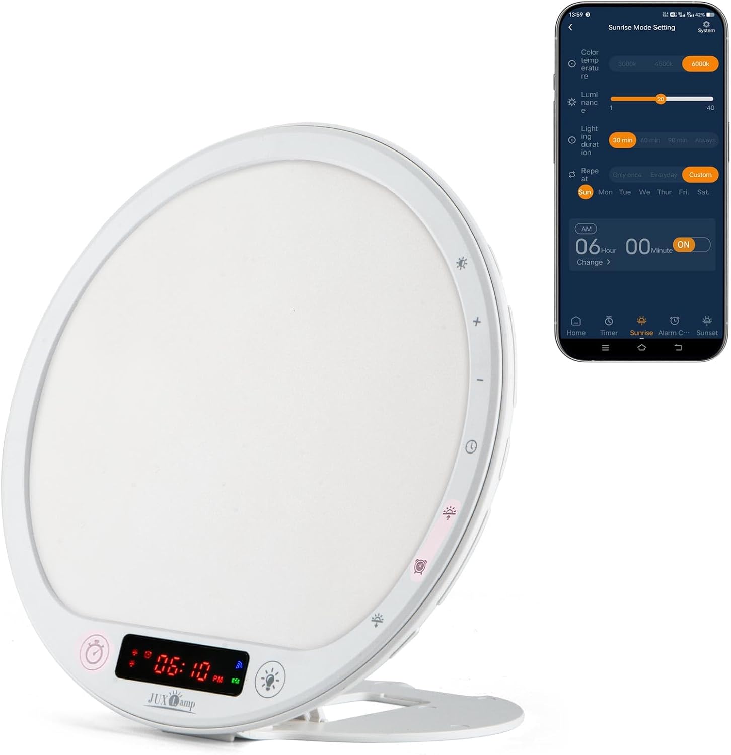 楽天市場】SAD Lamp ランプ セラピー 光 目覚まし ライト フル