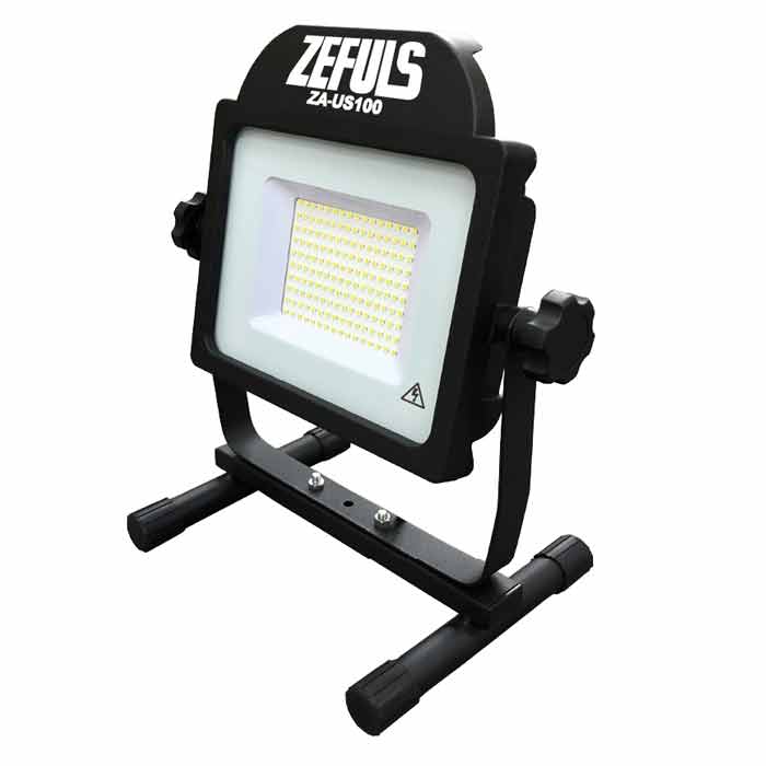 ゼフルス　モンスターライト　ZA-US100　防水型　LED　投光器　驚異の10,000ルーメン　ガレージ照明　作業場照明