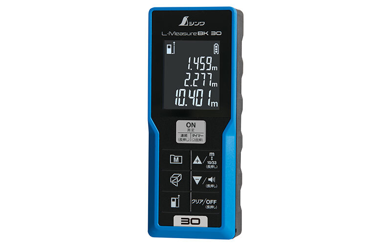 いくら。 楽天市場】シンワ測定 レーザー距離計 L-Measure BK 30 大型液晶