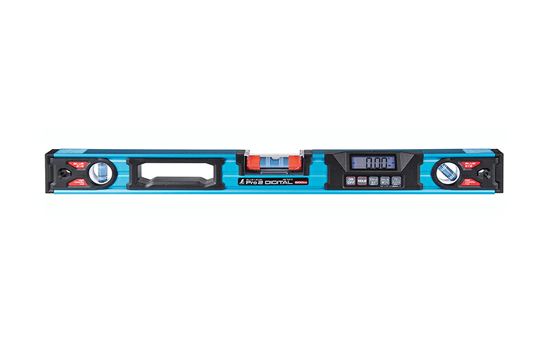 シンワ測定　ブルーレベル Pro2 デジタル600mm 防塵防水 75315｜広島工具