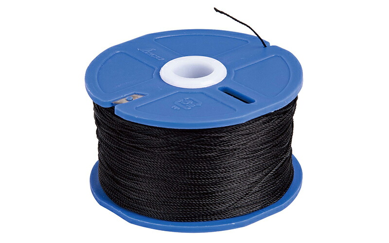 楽天市場】シンワ測定 ポリエステル水糸 リール巻 太 0.8mm 270m 蛍光