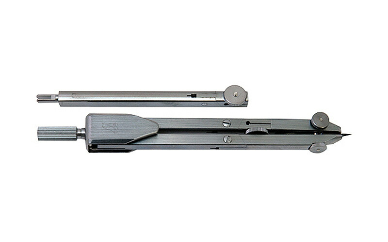 ウチダ KD型製図器 比例コンパス EP-T型 アルミ製 1-706-2227 ウチダ KD型製図器 比例コンパス EP-T型アルミ製 [ 1-706