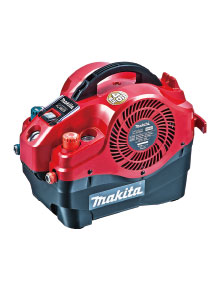 マキタ  室内装飾エアコンプレッサ AC460SR 赤 貯蔵タンク電気容量3L 【一般圧/高圧相応う】 makita 広島手道具 お取り寄せ品