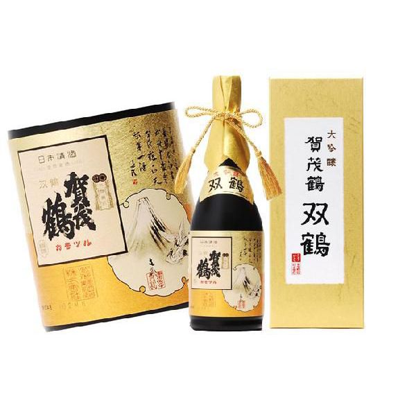 楽天市場】日本酒 ギフト 大吟醸 賀茂鶴 双鶴 720ml 1本 やや