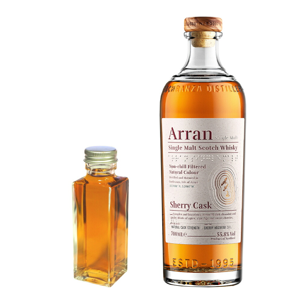 Arran シングルモルトスコッチウイスキー シェリーカスク アラン シェリーカスク 55.8％ | TheWhiskyLegend