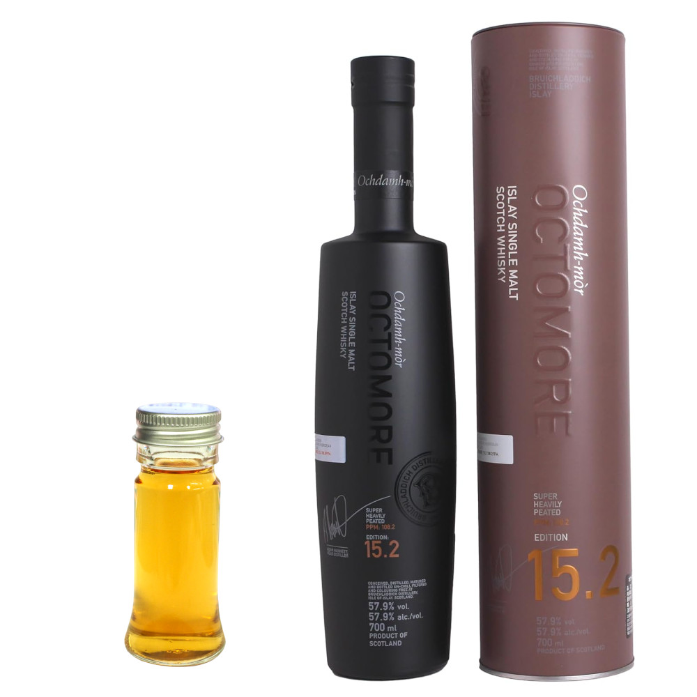 オクトモア 15.3 Octomore スコッチ ウイスキー スーパーヘビリーピーテッドのシングルモルトである「オクトモア