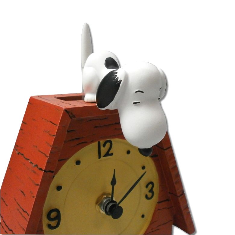 Peanuts ふりふり振子時計 973 Eメール都合よい謬錯調和商売物 置き時計 時計 スヌーピー ピーナツ Snoopy 書記素グッズ Daemlu Cl