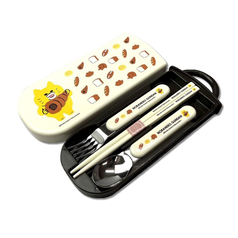 バムとケロ♡弁当　ランチセット♡巾着　タオル　箸＆スプーン&ケース　フォーク バムとケロ♡弁当 ランチセット♡巾着 タオル 箸＆スプーン&ケース