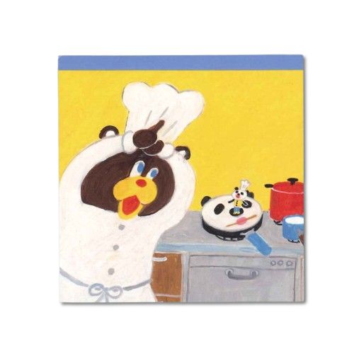 楽天市場】パンダのおさじ スクエアメモ A柄 4901770763750 [M便 1/6