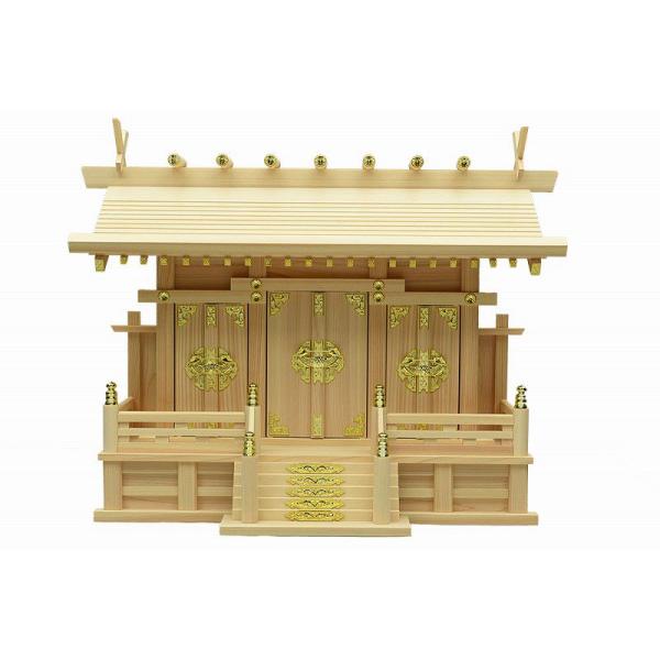 神棚 今めかしい 通し大屋根三社 東濃ひのき 大 営造 今めかしい 神棚今めかしい 三社 八足台 分かりやすい 神棚仕掛ける ひのき 今めかしい神棚 仕掛ける オシャレ神棚 分かりやすい神棚 かっこいい 執務室 東濃ヒノキ ヒノキ 檜 桧 三社宮 神具 神具仕掛ける 置き型 置型 執務室 会社組織 貨物輸送無料