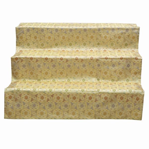 楽天市場】盆棚用 布 祭壇用 精霊棚用 金襴布 お盆飾り 盆棚 精霊棚