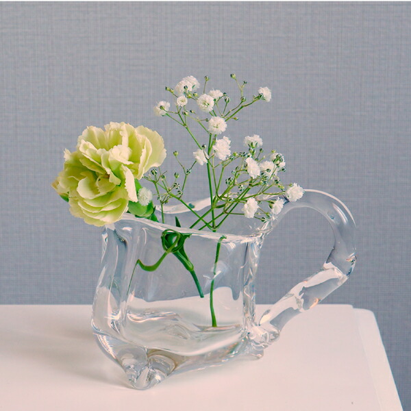 楽天市場】石川昌浩 吹きガラス 水差し（中）ピッチャー 石川硝子工藝