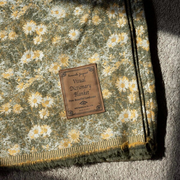 【楽天市場】前田源商店 Visual Dictionary Blanket(ビジュアル ディクショナリー ブランケット)：HIRYU