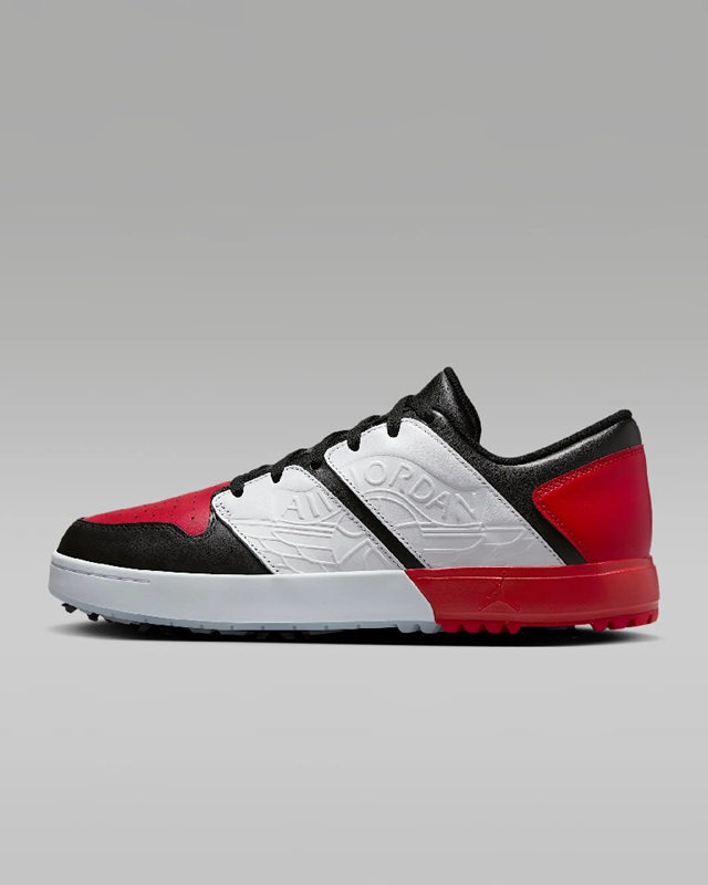 楽天市場】NIKE AIR JORDAN 1 LOW GOLF USA white/obsidian-varsity