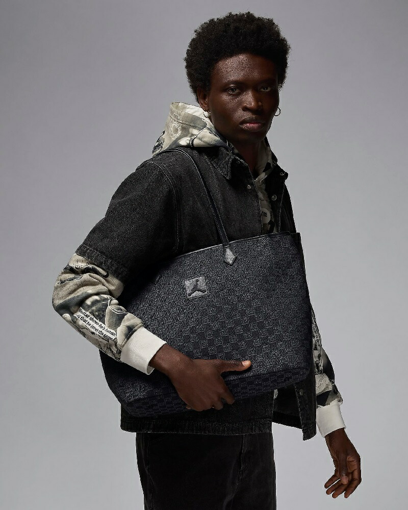 NIKE☆JORDAN☆モノグラム トートバッグ(17L) Ink 楽天市場】ナイキ ジョーダン モノグラム トート バッグ (17L