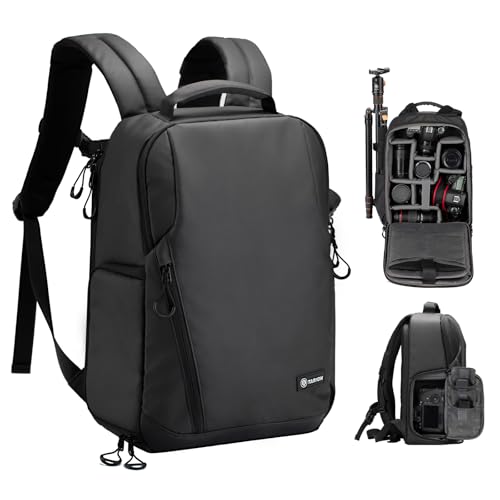 TARION カメラバッグ カメラバックパック カメラリュック 大容量 11.5L サイドアクセス 三脚収納 軽量 防水 一眼レフカメラバッグ DSLR デジタルカメラ ドロン用 カメラバッグ カメラケース 通勤や旅行に適しています TRL｜Historia　店