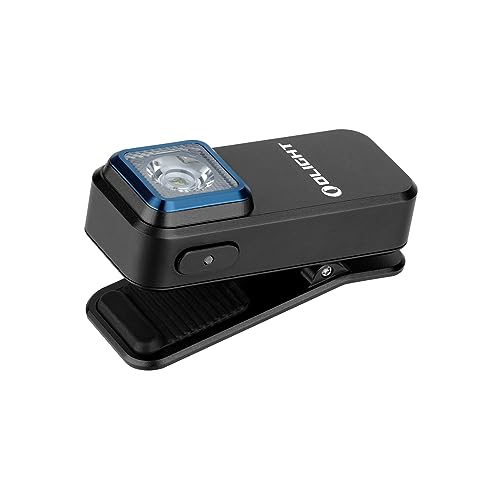 OLIGHT(オーライト) Oclip ライト ledライト ランニングライト ウェアラブルライト キャップ 小型 軽量 白光 赤光 クリップオン 300ルーメン Type-C充電式 高視認性 夜釣り 犬 散歩 キャンプ 点検 ウォーキング サイクリング ハイキング