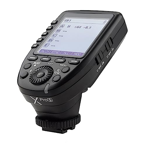 正規品 技適マーク付き日本語説明書付Godox Xpro-S 送信機 TTL 2.4Gワイヤレスフラッシュトリガー 高速同期 1/8000s 大画面 LCD スクリーントランスミッタ 互換性 Sony カメラ用 [並行輸入品]｜Historia　店