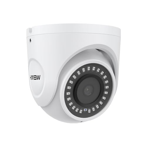 H.View ドーム型 防犯カメラ 800万画素 （HV-800E6A5） Amazon.co.jp: 【4K画質・人体検知・発光威嚇】H.View 800万画素