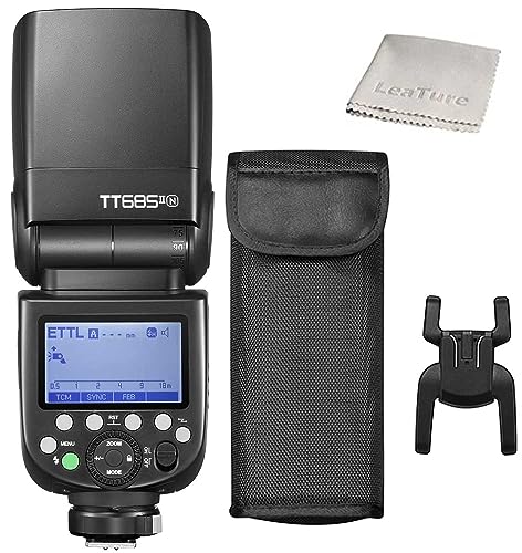 Godox正規代理/技適マーク Godox TT685II-N ストロボ フラッシュ スピードライト ニコン(Nikon)カメラ対応 i-TTL 2.4Gワイヤレス GN60 HSS1/8000s TCM機能