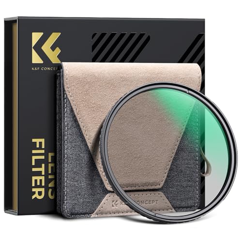 K&F Concept CPLフィルター 67mm 真鍮製 HD超解像力 99.2%の偏光除去 フレアやゴースト防止 色かぶり無し 36層ナノコーティング 撥水防汚 キズ防止 超薄枠 ケラレ無し サーキュラー コントラスト 反射調整偏光フィルター(NANO-X Proシリーズ)