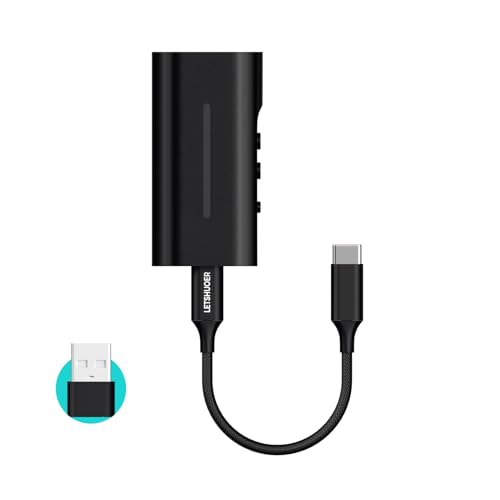 LETSHUOER DT03ポータブルUSB DACアンプ/3.5mm・4.4mm接続/DSD256 /32bit/384Khz/ハイレゾ対応/Hi-Res認証/アルミニウム合金材質/スマートフォン/PC/ノートパソコン/タブレット/プレイヤー用