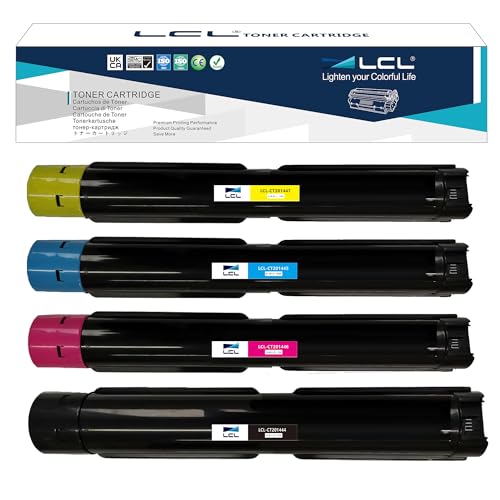 LCL Xerox用 富士ゼロックス用 CT201444 CT201445 CT201446 CT201447 (4色セット ブラック シアン マゼンタ イエロー) 互換トナーカートリッジ 対応機種：DocuCentre-IV C2260/DocuCentre-IV C2263