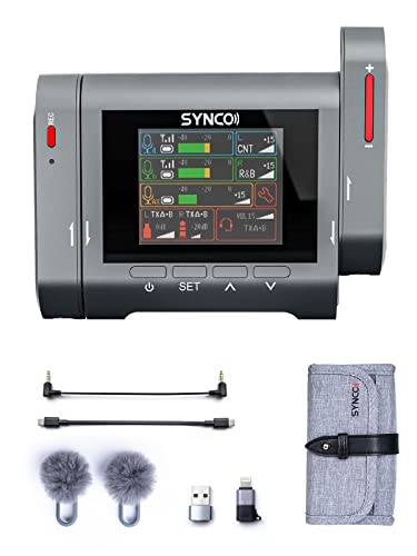 ワイヤレスマイク, SYNCO G3 双方向通信 音量調節 インイヤー音声モニタリング 伝送距離最大250m トリプルチャンネル Switch/iPhone/Android/一眼レフカメラ/ビデオカメラ/PC/レコーダーに対応,｜Historia　店