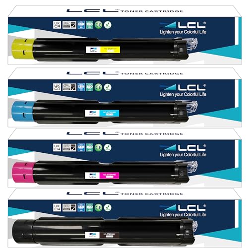 LCL Xerox用 富士ゼロックス用 CT201444 増量 (4色セット) 互換トナーカートリッジ 対応機種： DocuCentre-IV C2260/DocuCentre-IV C2263 C2263D C2263DN
