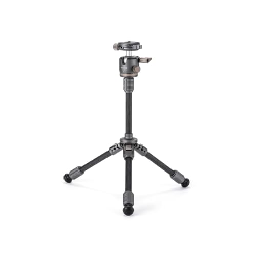 TILTA BT03E 卓上どんぶり鉢雲台 1段炭素衣料繊維三脚脚 3KG 押しひろげる式 あき場所薄墨色 TT-BT03E-FB-SG