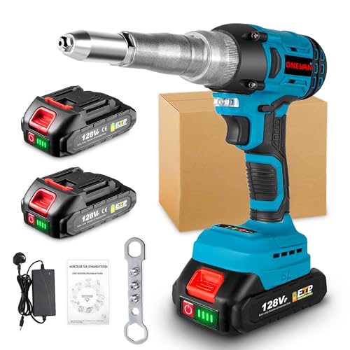 楽天市場】ONEVAN ハンドリベッター 充電式 電動リベットガン 2.4～5.0