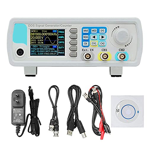 Cleqee 15Mhz DDS交通信号沸き上がる器 266MSa / s デュアル堀り割り 周波数計 デジタル交通信号沸き上がる器 高慥かさ 手当たり次第砂紋 多役立つこと JDS6600