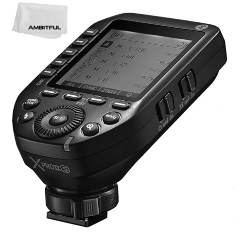 GODOX正?代理店GODOX XProII-S TTL 2.4G ワイヤレス高速同期 1/8000s ワイヤレスフラッシュトリガー Xシステム LCDスクリーSony カメラ用