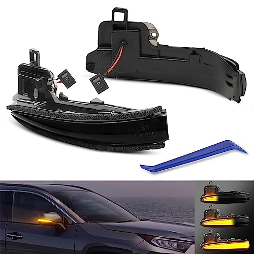 GemPro 30系 アルファード ヴェルファイア 前期 後期 ハイブリッド レクサス LM RAV4 50系PHV タコマ MK3 N300 ハイランダーMK4 XU70 トヨタ適用 シーケンシャル サイドミラー ウインカー 流れるウインカー ドアミラーウインカー 2個セット