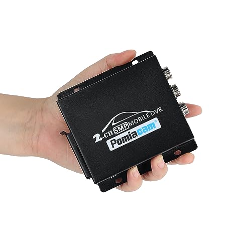 防犯録画機 ビデオレコーダー5MP 2チャンネル AHD DVR 2ch 1080p 小型のミニビデオレコーダーTruck Taxi Carデュアル カードmemeryのために
