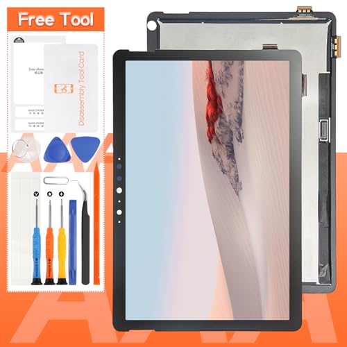 A-MIND For Microsoft Surface Go 3 液晶ダイアログボックス 画面取り替えっこ取りつくろう用 タッチパネルセット,For Microsoft Surface Go3 1901 1926ＬＣＤ映写幕 組み入れる画面取り替えっこ取りつくろう用一揃いの道具 無料の取りつくろう手道具