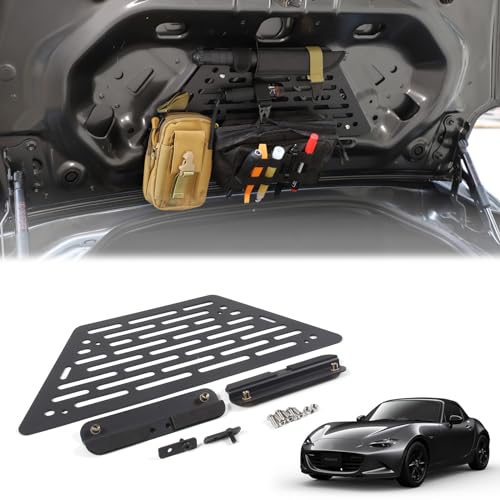 Hcilloend 新型 マツダ ロードスター RF ND系 2016～2024に適用 収納スタンド 掛けバッグスタンド バッグハンガー テールゲート収納スタンド トランク フタ ハンガー バッグ ラック アルミニウム合金製 多機能 収納用 内装パーツ カスタム｜Historia　店